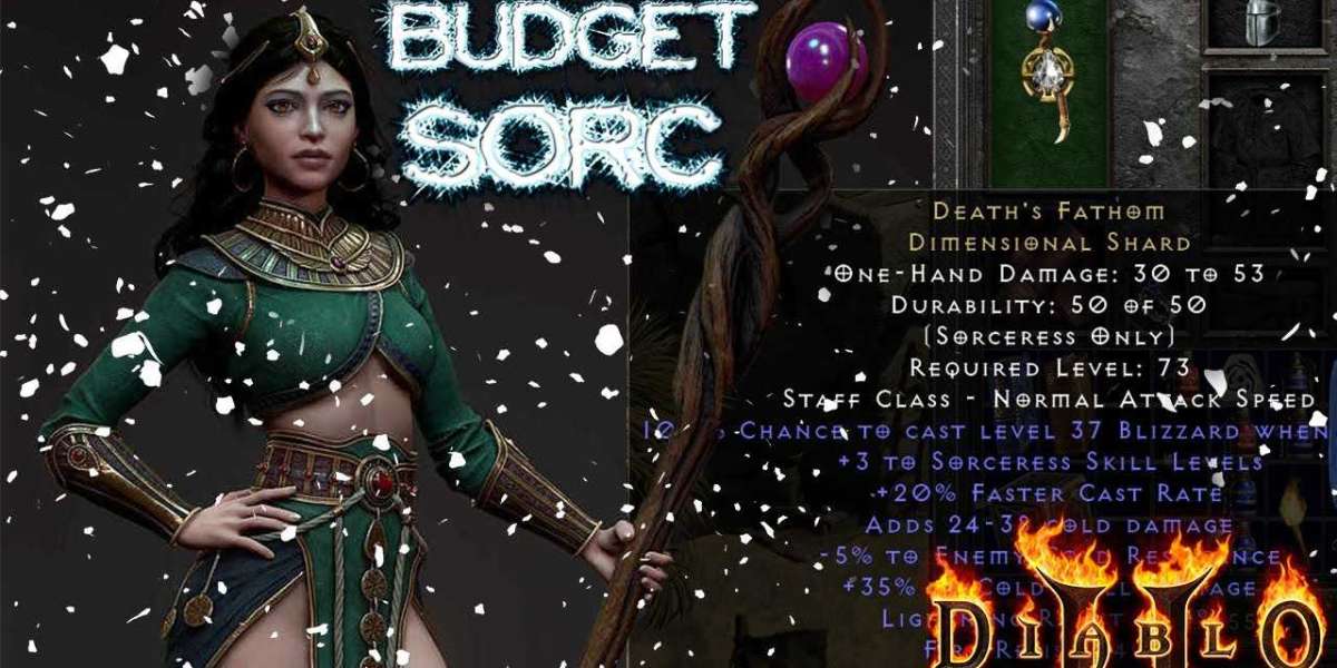 In the resurrected version of D2R  you can find a brand new Crazy Budget Cold Sorceress